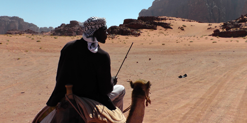 wadi rum camel 2 days