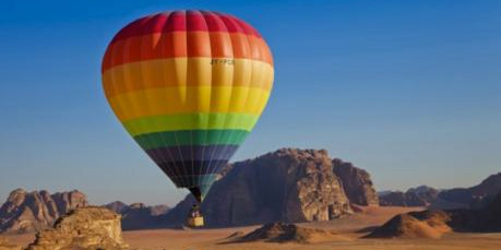 balloon ride wadi rum